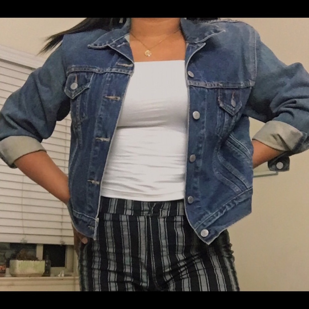 Vintage dark denim Levis jacket